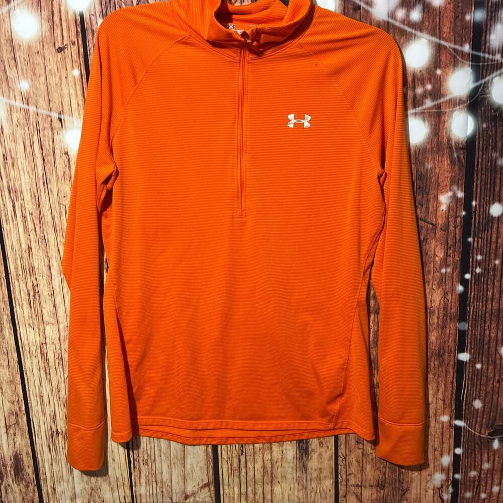 Under Armour Men's Tech Allseasongear Semi-Fitted Textured 1/2 Zip Pullover Oran